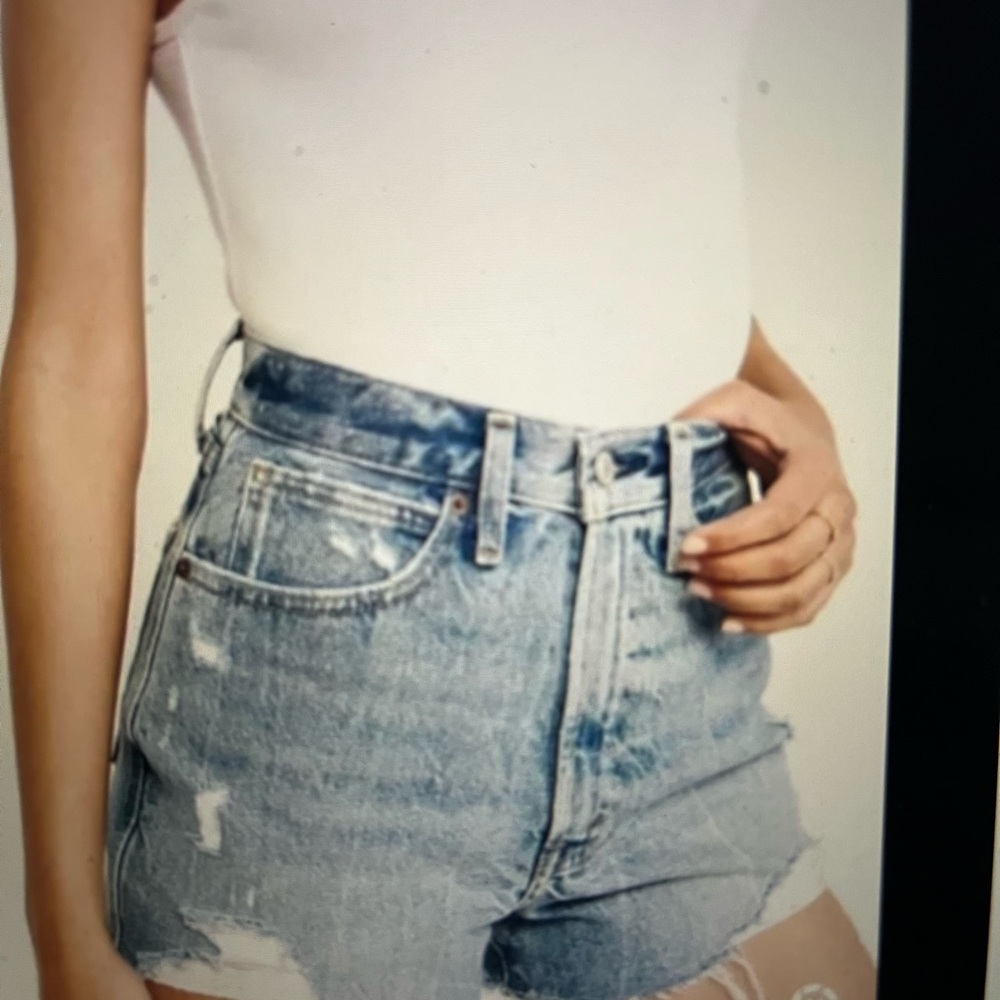 Abercrombie and Fitch Natural Rise Shorts